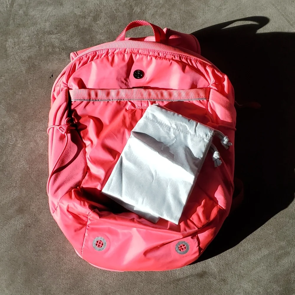 Pink Women's Backpack - Lightweight Everyday Bag